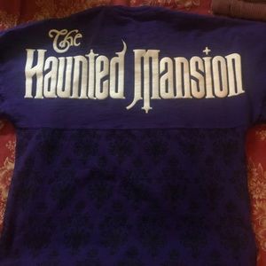 Disney Parks Spirit Jersey Haunted Mansion Sz extra Small Glow In The Dark